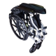Karma Ryder 14 Aluminum Wheelchair with Flip-Up Armrest & Footrests