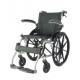 Karma Ryder 14 Aluminum Wheelchair with Flip-Up Armrest & Footrests