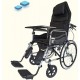 Karma Ryder 8 MWC-CR Reclining Commode Wheelchair with Table Tray