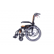 Light Weight Compact Foldable Wheelchair with Flip-up Armrest & Footrest