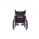 Light Weight Compact Foldable Wheelchair with Flip-up Armrest & Footrest