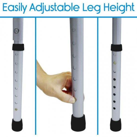Light weight Height Adjustable Folding Step-Up Walker