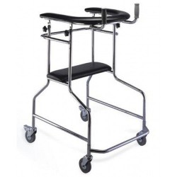 Lightweight Aluminum Folding Adjustable Standing Walker For Adults Lightweight Aluminum Folding Adjustable Standing Walker For Adults