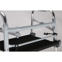 Lightweight Foldable Height Adjustable Walker With Seat Lightweight Foldable Height Adjustable Walker With Seat