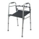 Lightweight Foldable Height Adjustable Walker With Seat