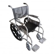 Mobility Kart SS Stainless Steel Foldable Wheelchair