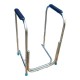 Mobility Kart Stainless Steel Free Standing Toilet Surround Rail Frame for Seniors & Patients