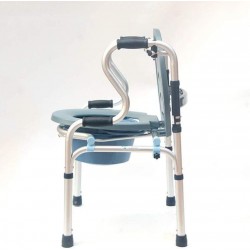 Multi Functional Foldable Walker Commode Shower Chair Multi Functional Foldable Walker Commode Shower Chair