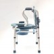 Multi Functional Foldable Walker Commode Shower Chair