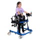 Multifunction Adjustable CP Walker with Seat Headrest and Leg Support Belt