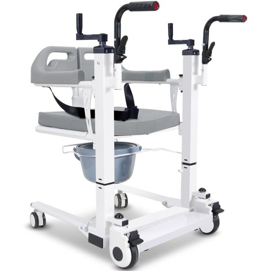 Mobility Kart Patient Fast Assembled Lift & Transfer Chair For Bedridden Patient Weight Capacity 120 KG
