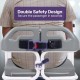 Mobility Kart Patient Fast Assembled Lift & Transfer Chair For Bedridden Patient Weight Capacity 120 KG