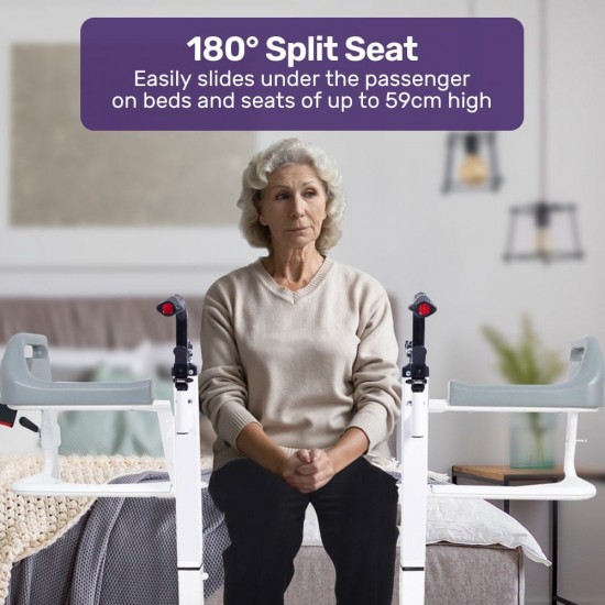 Mobility Kart Patient Fast Assembled Lift & Transfer Chair For Bedridden Patient Weight Capacity 120 KG