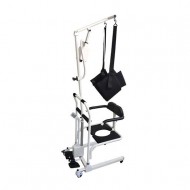 Mobilitykart Patient Transfer Lift Chair Electric Commode Wheel Chair For Move Elderly Patient Lift and Transfer