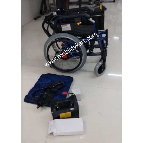 Evox WC 103 Power Wheelchair with Light Weight Aluminium Frame