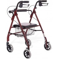 Premium Imported Folding Rollator Walker with Seat Premium Imported Folding Rollator Walker with Seat