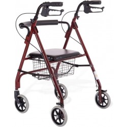 Premium Imported Folding Rollator Walker with Seat Premium Imported Folding Rollator Walker with Seat