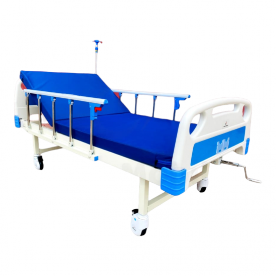 Premium Imported Semi Fowler Hospital Bed with Wheels