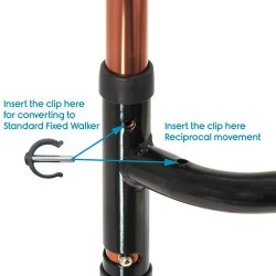 Push Lock Clip For Walker Push Lock Clip For Walker