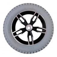 Rear Mag Wheels For Evox Power Wheelchair WC 104R Reclining Power Wheelchair Rear Mag Wheels For Evox Power Wheelchair WC 104R Reclining Power Wheelchair