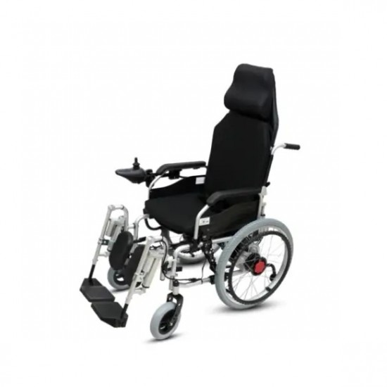 Reclining Power Wheelchair with Elevating Footrests & Lithium Battery Reclining Power Wheelchair with Elevating Footrests & Lithium Battery