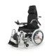 Reclining Power Wheelchair with Elevating Footrests & Lithium Battery