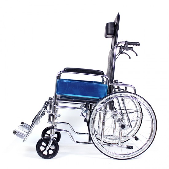 Mobility Kart High Back Reclining Manual Wheelchair