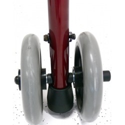 Rollator Walker with Push Down Braking System Rollator Walker with Push Down Braking System