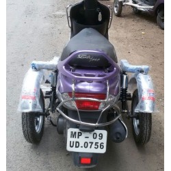 TVS Scooty Pep Plus Compact Side Wheel Attachment Kit TVS Scooty Pep Plus Compact Side Wheel Attachment Kit