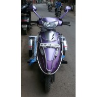 TVS Scooty Pep Plus Compact Side Wheel Attachment Kit