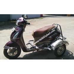 Side Wheel Attachment Kit For TVS Jupiter