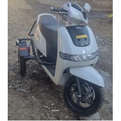 Side Wheel Attachment Kit For TVS iQube Electric Scooter