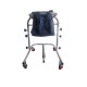 Mobility Kart Stainless Steel SS Bloom Walker Adjustable Height with Wheels for CP Child