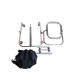 Mobility Kart Stainless Steel SS Bloom Walker Adjustable Height with Wheels for CP Child
