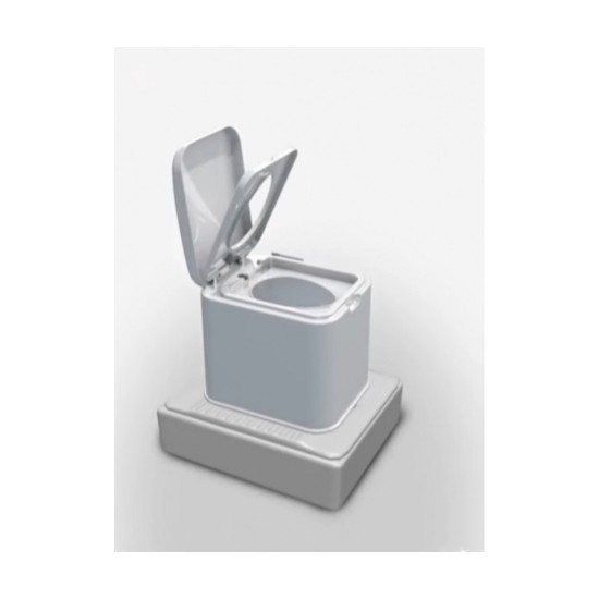 Supremo Portable Toilet For Patient, Seniors, Handicap & Pregnant Lady