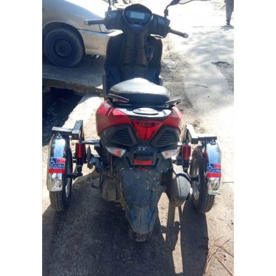 TVS NTORQ 125 CC Compact Side Wheel Attachment Kit TVS NTORQ 125 CC Compact Side Wheel Attachment Kit