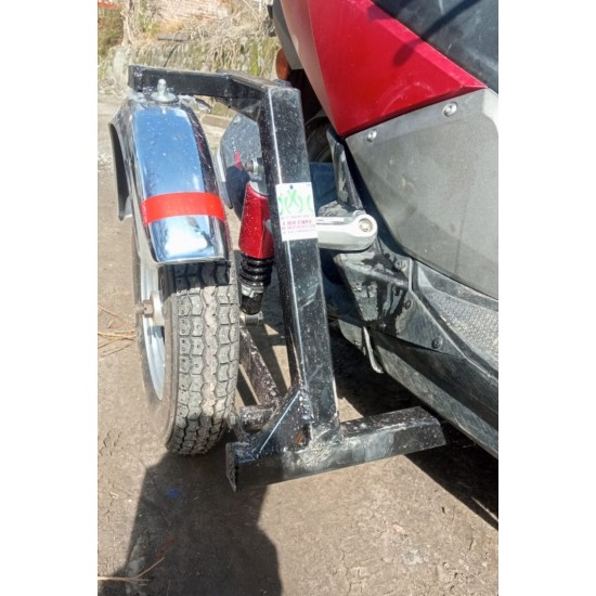 TVS NTORQ 125 CC Compact Side Wheel Attachment Kit TVS NTORQ 125 CC Compact Side Wheel Attachment Kit