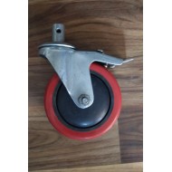 Wheelchair Caster Wheel 5 Inch with Lock