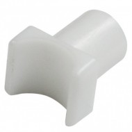 White Nylon Rail Glide for Fixed Arm WheelChair White Nylon Rail Glide for Fixed Arm WheelChair